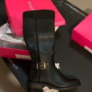 Black over the knee size 10